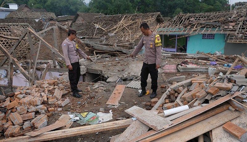 Begini Kondisi Belasan Rumah Hancur akibat Ledakan Petasan di Magelang - Bagian 2
