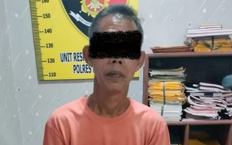 Kakek Pengedar Sabu di Muara Enim Ditangkap Polisi