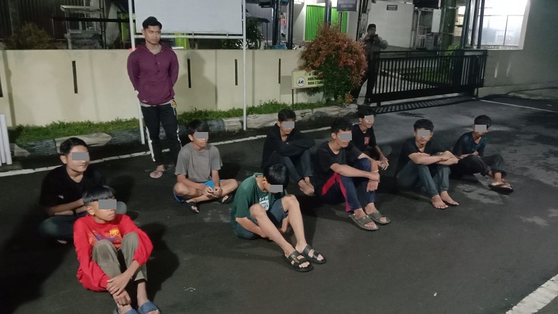 9 Bocah di Cikijing Majalengka Diamankan Polisi, Diduga Hendak Perang Sarung