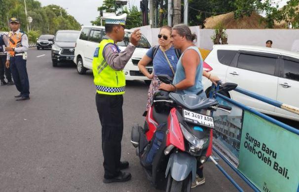 43 WNA di Bali Ditilang karena Langgar Lalu Lintas, Didominasi Turis Rusia
