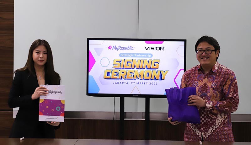 Kerja Sama Vision+ dan MyRepublic Hadirkan Harga Spesial - Bagian 2