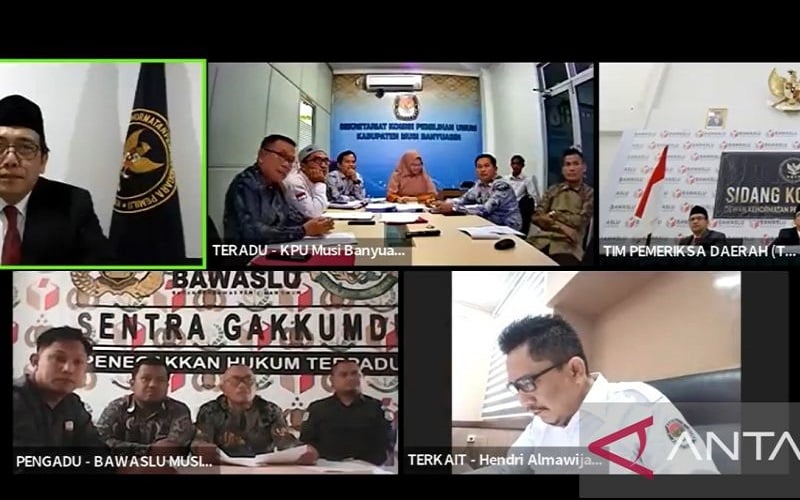 Diduga Melanggar Kode Etik, Komisioner KPU Musi Banyuasin Diperiksa DKPP