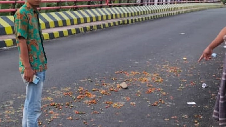 Rampas Motor Penjual Sayuran, Pelaku Curanmor di Tanggamus Tewas Ditabrak Anak Korban