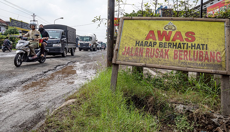 Jalan Raya Semarang-Purwodadi Rusak Parah - Bagian 2