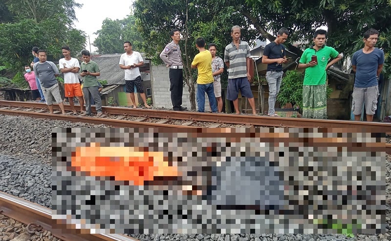 Ibu Dan Anak Tewas Tertabrak Kereta Api Di Cikarang, Jasad Keduanya ...