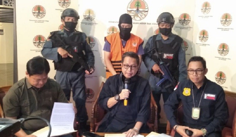KLHK Tangkap Perambah Tahura Bukit Mangkol, Ditahan di Rutan Salemba Jakarta