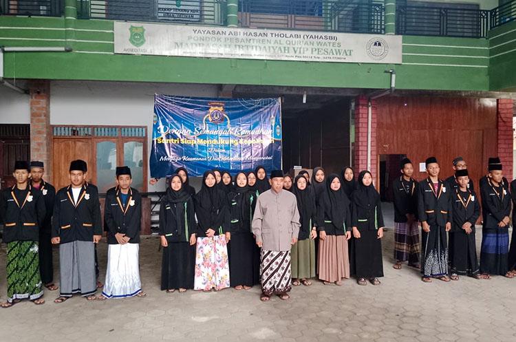 Prihatin Marak Kekerasan Jalanan, Santri Pesawat Kulonprogo Dukung Polisi Jaga Keamanan
