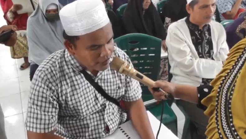 title Potret Para Tunanetra di Medan Tadarus Alquran saat Ramadhan, Ada yang Belajar 10 Bulan Potret Para Tunanetra di Medan Tadarus Alquran saat Ramadhan, Ada yang Belajar 10 Bulan