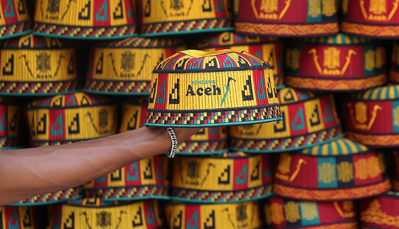 Peci Khas Aceh Dijual Rp50.000-Rp300.000 - Bagian 1