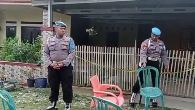 Anggota Polda Banten Tertembak Di Rumahnya, Polisi Gelar Olah TKP