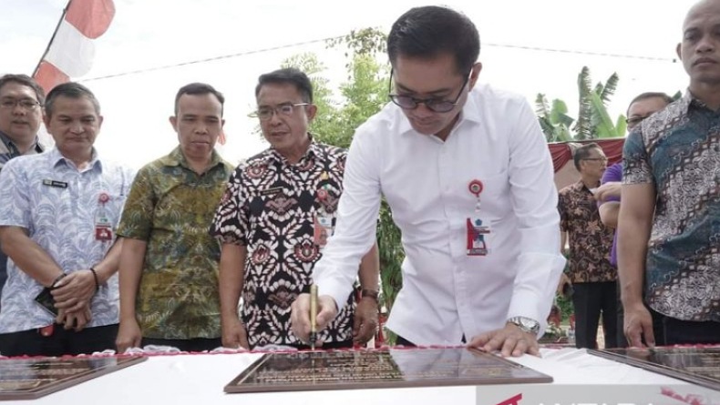 Irigasi Kiniar Minahasa Utara Diperbaiki, Bupati Harapkan Bisa Tingkatkan Perekonomian 