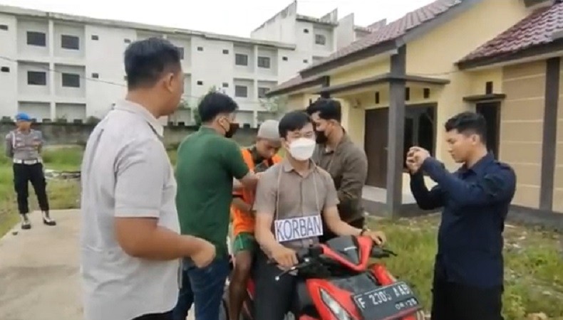 Rekonstruksi Pembunuhan Driver Maxim, Pelaku Peragakan 40 Adegan saat Habisi Korban