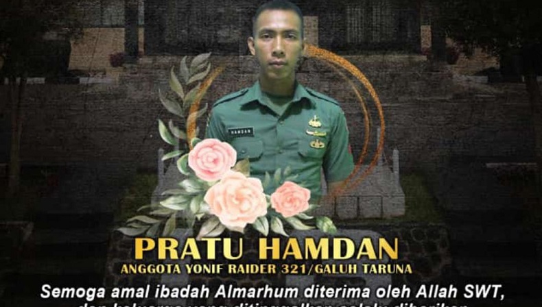 Gugur Ditembak KKB, Jenazah Pratu Hamdan Akan Diterbangkan ke Kampung Halaman di Sumbawa