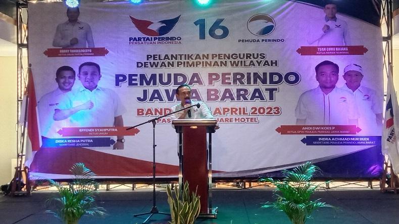 Rebut Kemenangan di Pemilu 2024, Umar Sanusi Berharap Besar kepada Pemuda Perindo Jabar