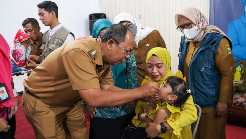 Cegah Wabah Polio, 46.377 Balita di Kota Cimahi Target Vaksinasi 
