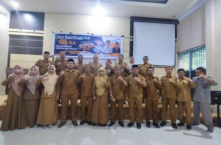 Wabup Bone Bolango Minta Pimpinan OPD Penuhi Dokumen Penilaian Kabupaten Layak Anak