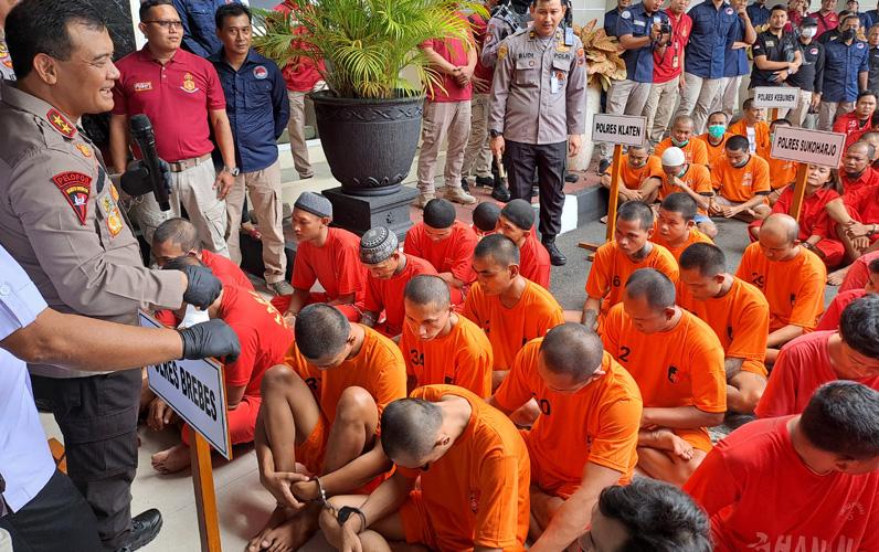 Kasus Penyalahgunaan Narkotika di Jateng, 287 Tersangka Ditangkap dalam 20 Hari