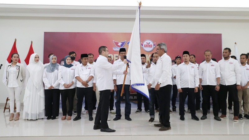 Lantik Pengurus Grind, HT Ingin Perindo Miliki Kemanfaatan untuk Pesantren - Bagian 1