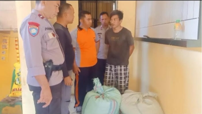 Pencuri Biji Kopi Resahkan Warga Merangin Diringkus Polisi