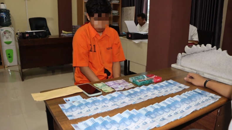 Beli Barang di Warung Sembako Pakai Uang Palsu, Pria di Pringsewu Ditangkap Polisi