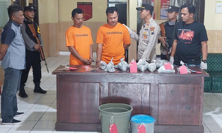 Jual Beli 8,1 Kilogram Bahan Petasan, 2 Warga Magelang Diringkus Polisi