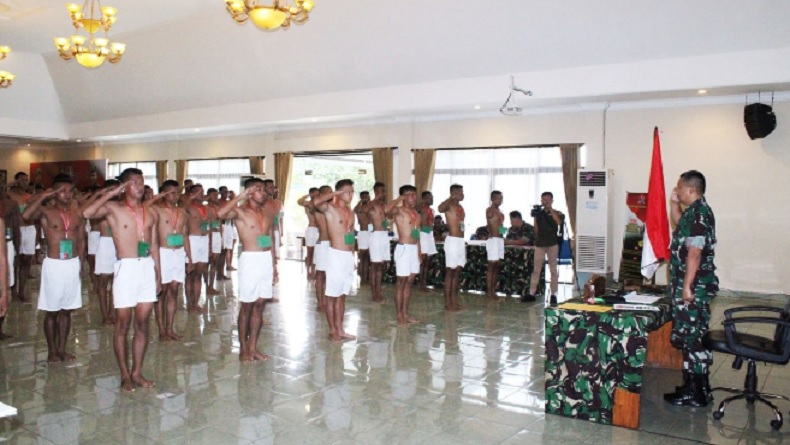 Seleksi Calon Tamtama, Kasrem 172/PWY Pastikan Rekrutmen Prajurit TNI AD Transparan