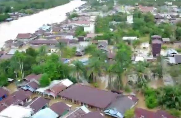 Update Banjir di Barito Selatan, Ribuan Rumah Terendam 15.268 Jiwa Terdampak