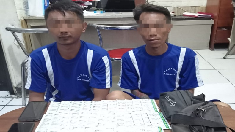 2 Pemuda Sukabumi Ditangkap Polisi gegara Edarkan Obat Terlarang 