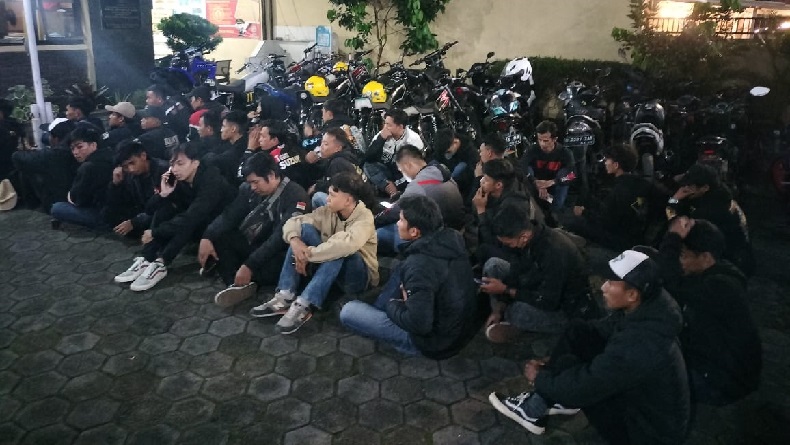 Puluhan Pemuda Ditangkap di Bandung, Kapolsek Andir: Antisipasi Kejahatan Jalanan