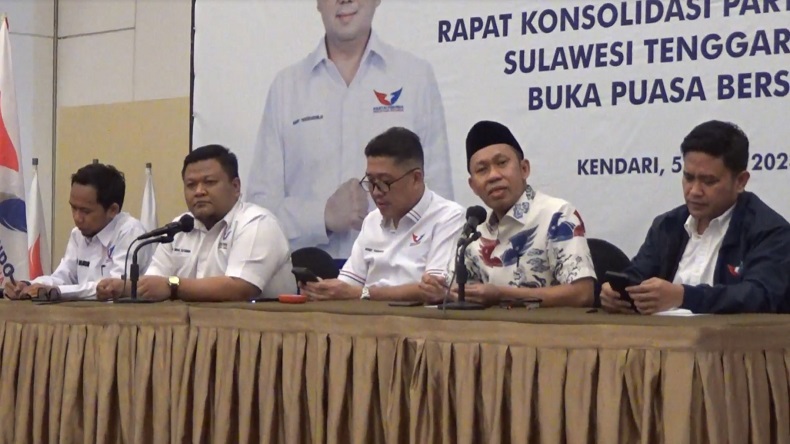 Rakorwil Partai Perindo Sultra, Yusuf Lakaseng: Target Raih Kursi Pimpinan DPRD