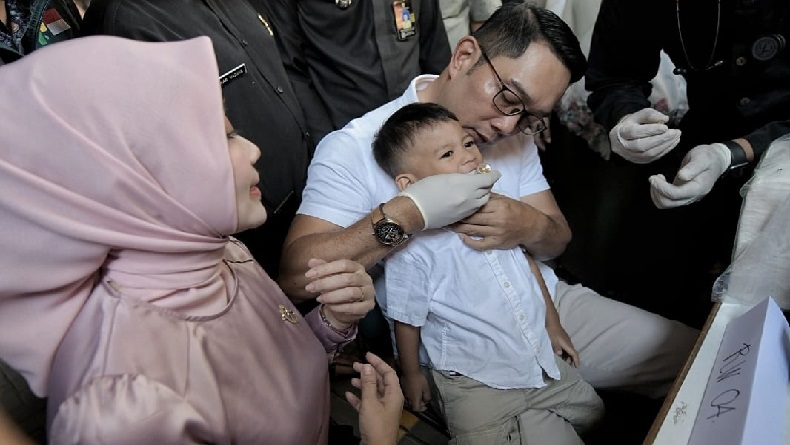 Warga Jabar Diimbau Waspada Penularan Polio saat Lebaran