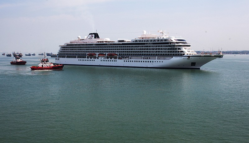 Megahnya Kapal Pesiar MS Viking Mars yang Merapat di Surabaya - Bagian 2