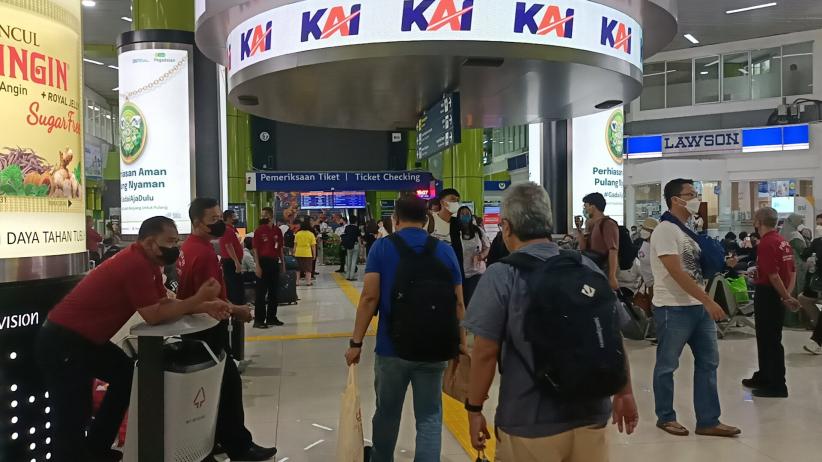 KAI Daop 1 Jakarta: Pemudik dari Stasiun Gambir Masih Normal