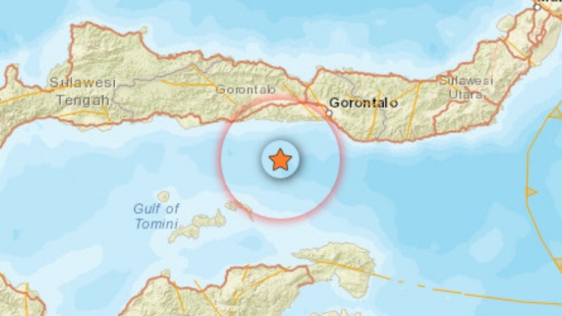 Gempa Bumi Magnitudo 3,6 Guncang Boalemo Gorontalo