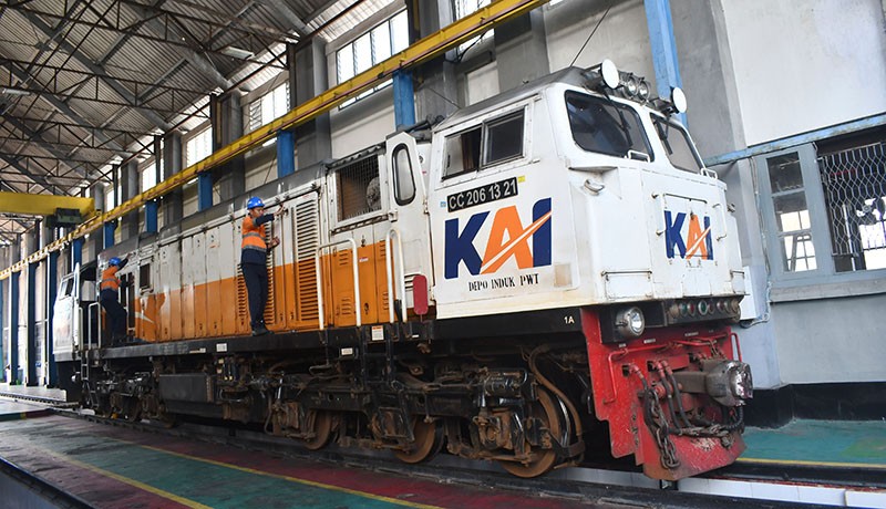 Perawatan Lokomotif untuk Persiapan Angkutan Lebaran 2023 - Bagian 1