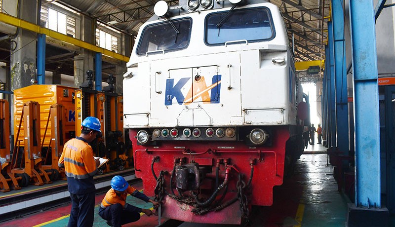 Perawatan Lokomotif untuk Persiapan Angkutan Lebaran 2023 - Bagian 2