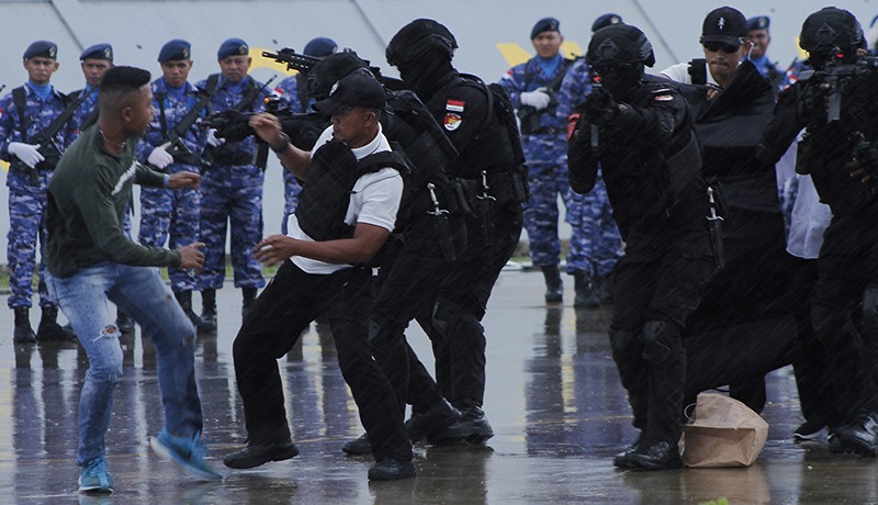 Operasi Pengamanan VVIP oleh Prajurit TNI AU di Lanud El Tari Kupang - Bagian 2