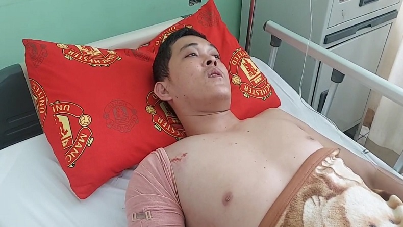 Driver Ojol Tasikmalaya Bersimbah Darah Diduga Ditembak OTK di Cimari Ciamis