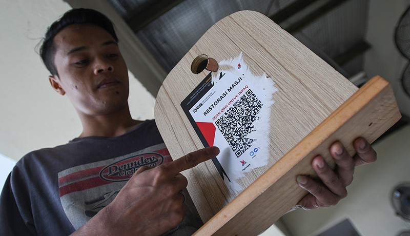 Penampakan Stiker QRIS Palsu yang Tersebar di Kotak Amal Sejumlah Masjid - Bagian 3