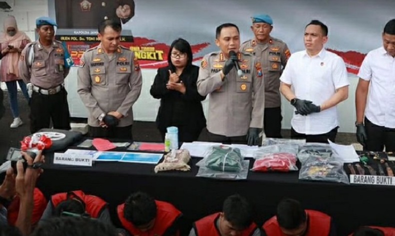 Bikin Resah, 5 Pelaku Curanmor di 11 TKP Ditangkap Polrestabes Surabaya