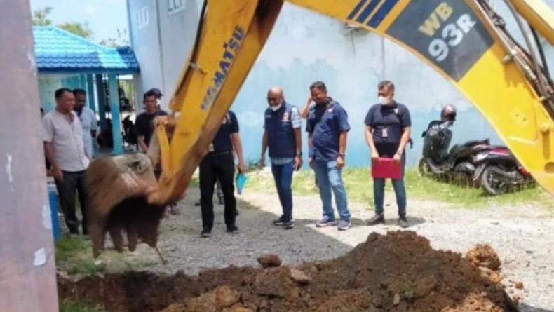 Telusuri Kasus Dugaan Korupsi, Polda Aceh Gali Fondasi Ruang RSUD Sultan Iskandar Muda
