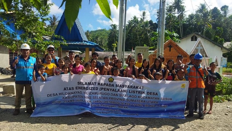 Berkah Ramadhan, 3 Desa Terpencil Di Nias Kini Sudah Dialiri Listrik