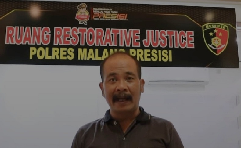 Pria Viral Ancam Bunuh Polisi di Malang Sampaikan Maaf dan Minta Tak Ditahan