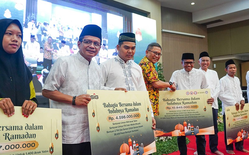 Rangkaian Safari Ramadan 1444 H, SIG Salurkan Bantuan Rp10,84 Miliar - Bagian 2