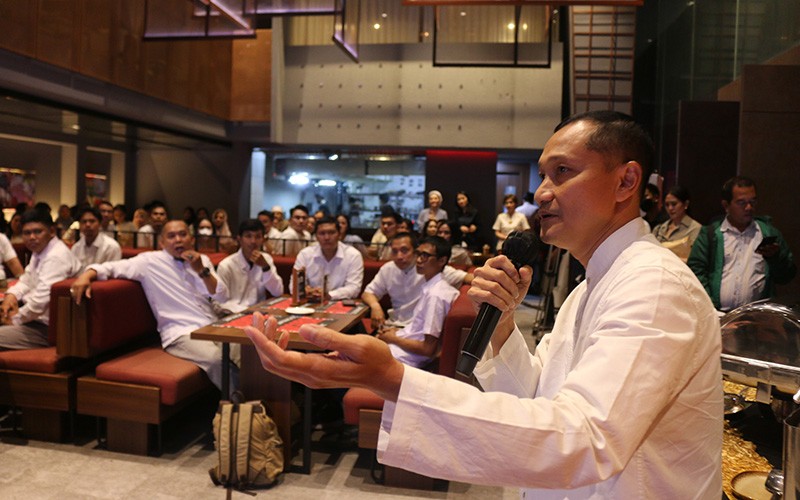 Kartini Perindo Gelar Buka Puasa Bersama Relawan RSDC Wisma Atlet - Bagian 3