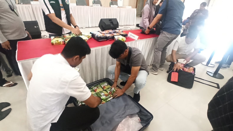 Pulang dari Malaysia sambil Bawa Sabu, TKI Asal Jatim Ditangkap Polda Lampung di Bakauheni