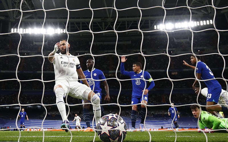 Real Madrid Bungkam Chelsea 2-0, Karim Benzema Sumbang Gol - Bagian 1