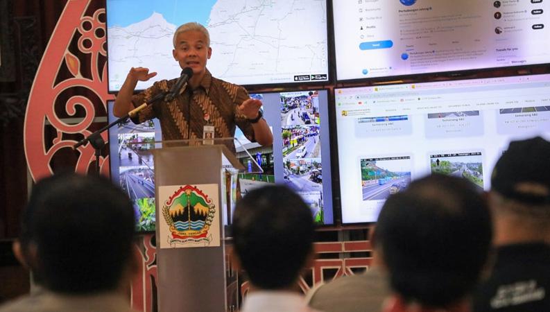 title Gelombang Pemudik Masuk Jateng, Ganjar Minta Seluruh Petugas Siaga Penuh Malam Ini Gelombang Pemudik Masuk Jateng, Ganjar Minta Seluruh Petugas Siaga Penuh Malam Ini