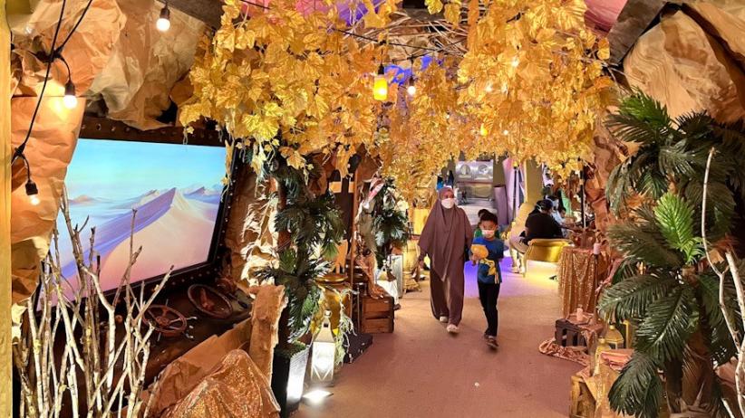 Mengisi Liburan Berpetualang Lewati Jebakan Piramid di Jakarta Aquarium & Safari - Bagian 1