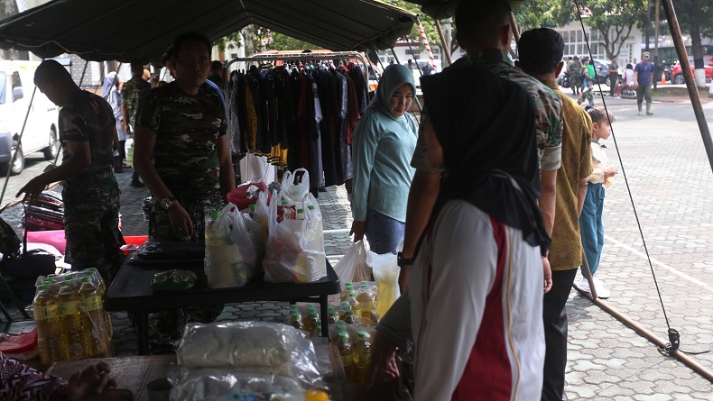 Kodam III Siliwangi Gelar Bazar Murah Sambut Idul Fitri 1444 Hijriah